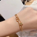 DR Star Gold Bracelet