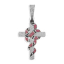 CROSS SERPANT PENDANT