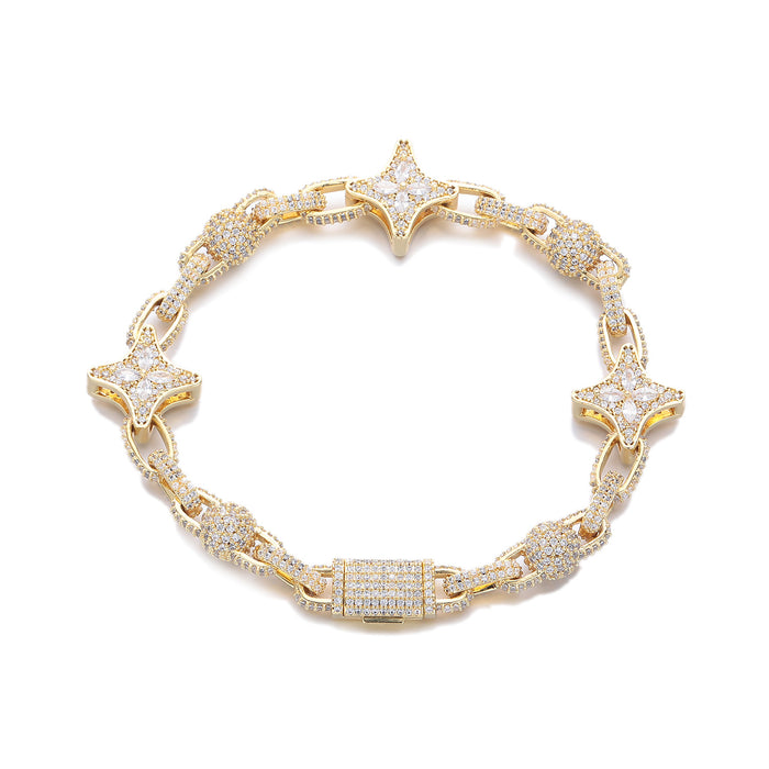 Star Iced Bracelet