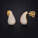 MOISSANITE TEARDROPS EARRINGS
