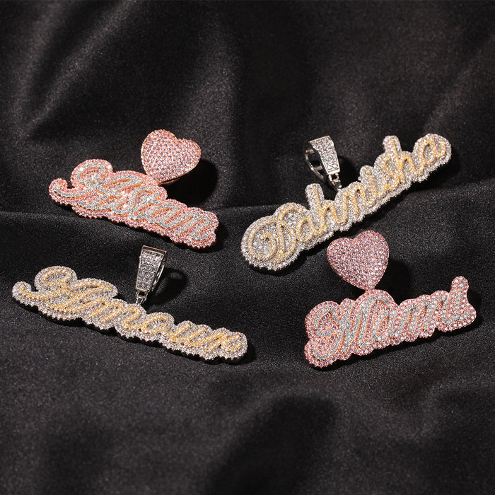 CUSTOM NAME ICED PENDANT