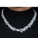 ICED THORN CUBAN CHAIN 15MM