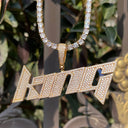 CUSTOM NAME ICED PENDANT