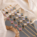 Mother of Pearl Clover Bracelets