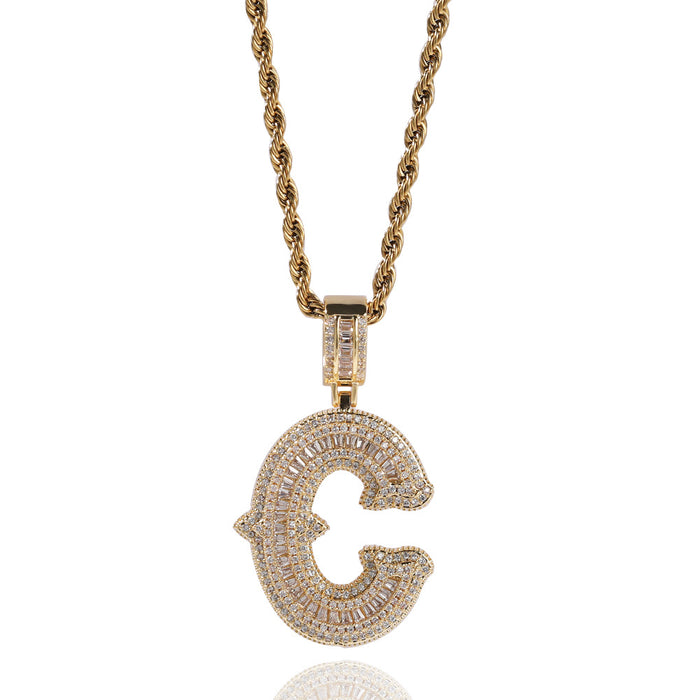 SINGLE LETTER PENDANT