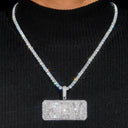 925 MOISSANITE CUSTOM NAME PENDANT