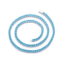 COLOURED TENNIS BRACELETS - 4MM