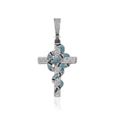 CROSS SERPANT PENDANT
