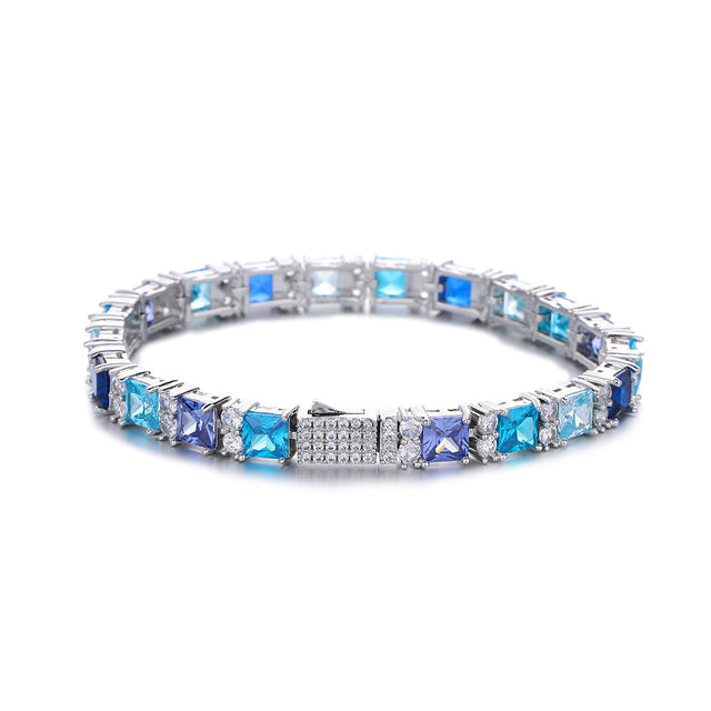 OCEAN BLUE STONES BRACELET