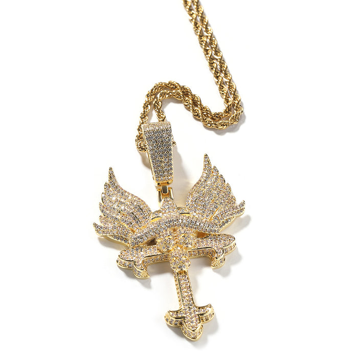 CROSS WING PENDANT