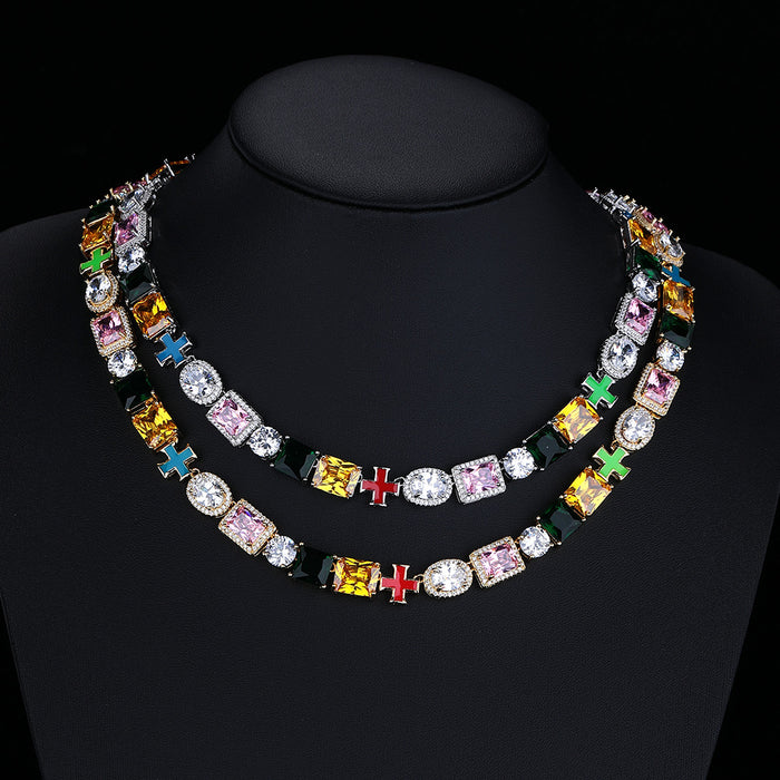 Gemstone Diamond Chain