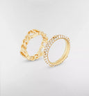 DR Double Gold Ring