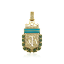 FOOTBALL BADGE PENDANTS