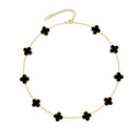 10 Clover Necklace