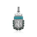 FOOTBALL BADGE PENDANTS