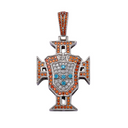 FOOTBALL BADGE PENDANTS