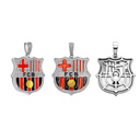 FOOTBALL BADGE PENDANTS