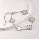 Mother of Pearl Clover Bracelets