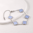 Mother of Pearl Clover Bracelets