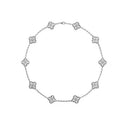 10 Clover Necklace