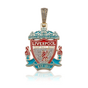 FOOTBALL BADGE PENDANTS