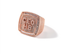 CUSTOM NAME ICED RING