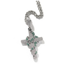 CROSS SERPANT PENDANT