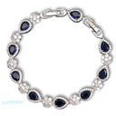 Blossom Droplet Bracelets Blue
