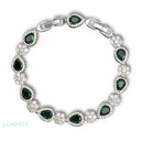 Blossom Droplet Bracelets Green