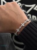 Chrome Crystal Bracelet