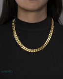 CLEAN BOXED CUBANA CHAIN - 11MM GOLD Chains