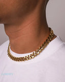 CLEAN CUBANA CHAIN - 12MM GOLD Chains