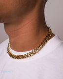 CLEAN CUBANA CHAIN - 12MM GOLD Chains