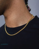 CLEAN CUBANA CHAIN - 4MM GOLD Chains