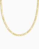 CLEAN FIGARO CHAIN - 5MM GOLD Chains