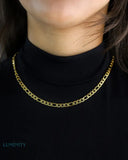 CLEAN FIGARO CHAIN - 5MM GOLD Chains