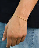 CLEAN ROPE BRACELET - 2MM GOLD Bracelets