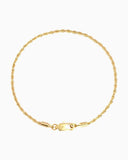 CLEAN ROPE BRACELET - 2MM GOLD Bracelets
