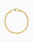 CLEAN ROPE BRACELET - 3MM GOLD Bracelets