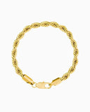 CLEAN ROPE BRACELET - 6MM GOLD Bracelets