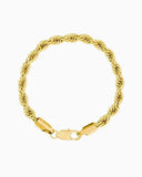 CLEAN ROPE BRACELET - 8MM GOLD - Bracelets