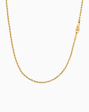 CLEAN ROPE CHAIN - 3MM GOLD - Chains