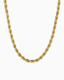 CLEAN ROPE CHAIN - 5MM GOLD - Chains