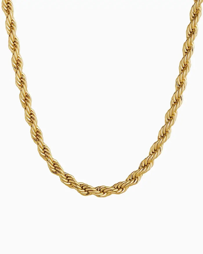 CLEAN ROPE CHAIN - 6MM GOLD Chains