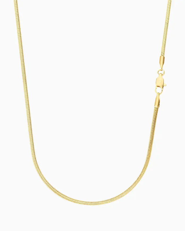 CLEAN SNAKE CHAIN - 2MM GOLD