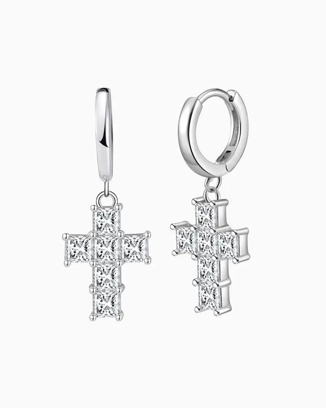 CROSS POINTERS EARRINGS