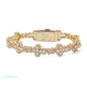 Cross Star Bracelets Gold