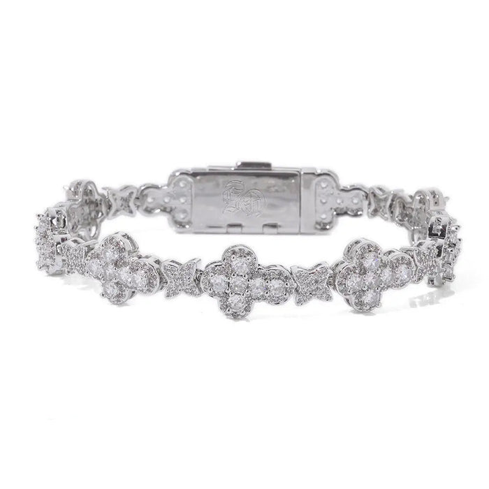 Cross Star Bracelets Silver