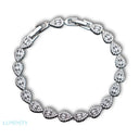 Cubic Teardrop Bracelet