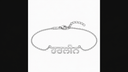 CUSTOM PUNJABI BRACELET - White Gold - AI illustrative
